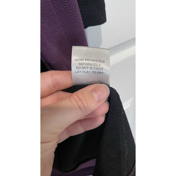 Vtg Slinky Brand Womens Open Front Cardigan Size 2X Colorblock Duster Flowy Bold - Picture 6 of 10